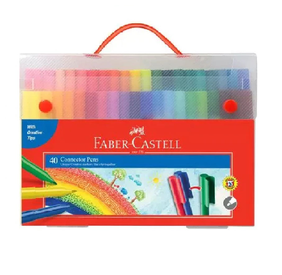 Marker Faber-castell Connector Gift Case Of 40